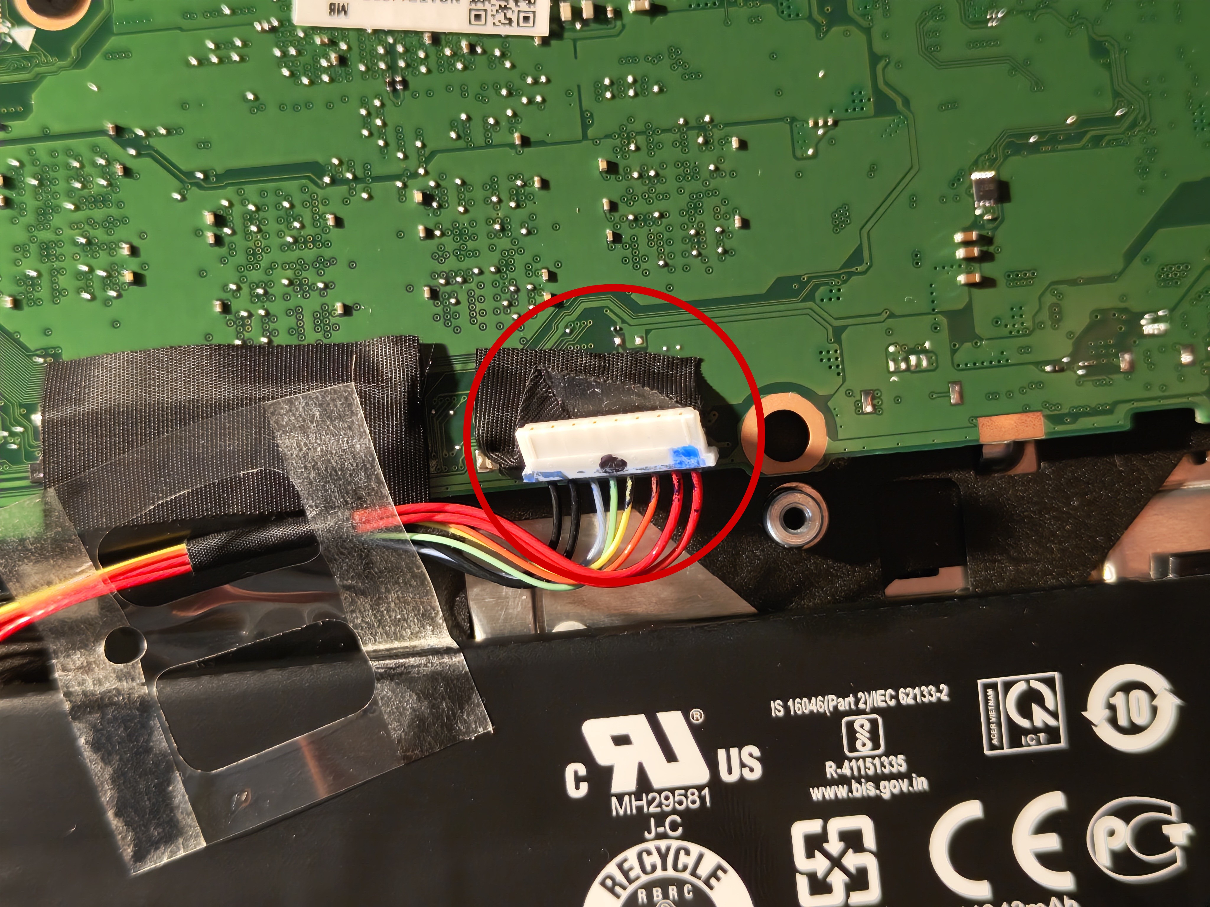 Battery disconnected